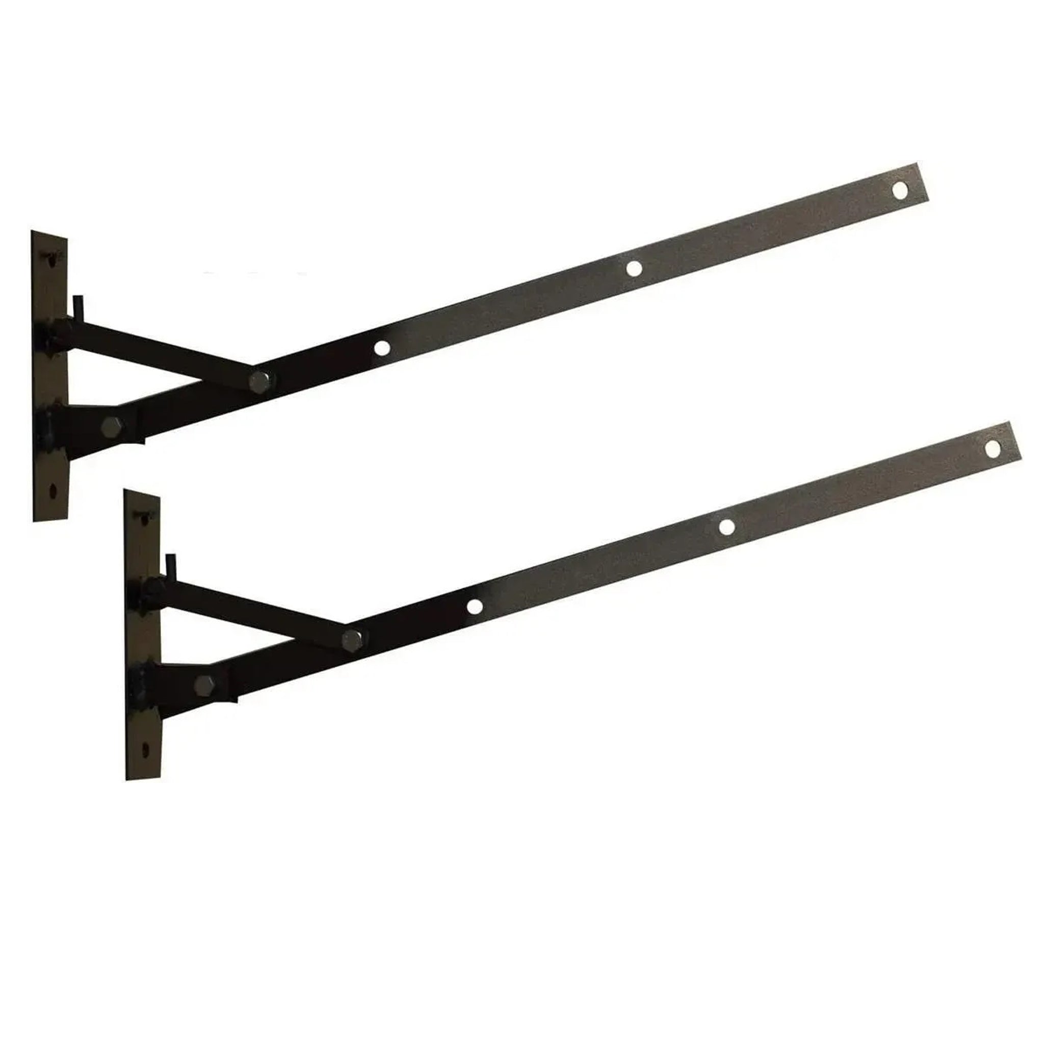 Kit d'étendoir à linge mural pliable en fer forgé, fabriqué à la main