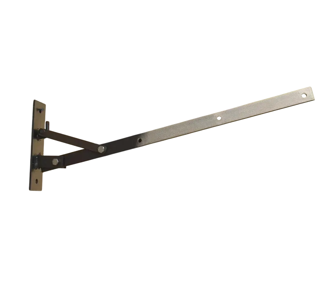 Kit d'étendoir à linge mural pliable en fer forgé, fabriqué à la main