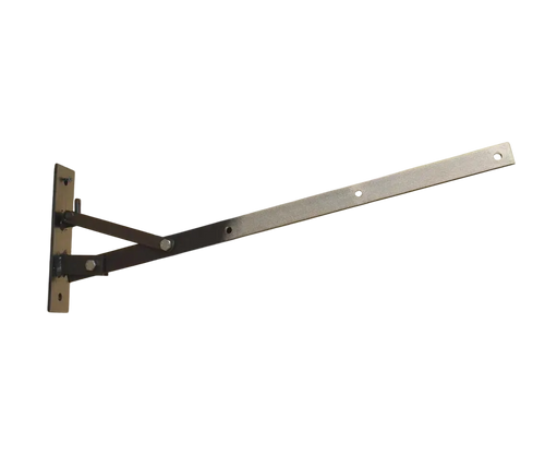 Kit d'étendoir à linge mural pliable en fer forgé, fabriqué à la main